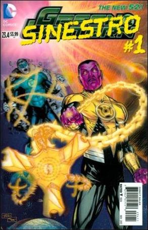 Green Lantern (2011) issue 23.4 Sinestro 3D Cover
