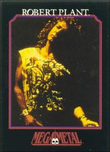 Mega Metal (Base Set) card 50 Robert Plant 6