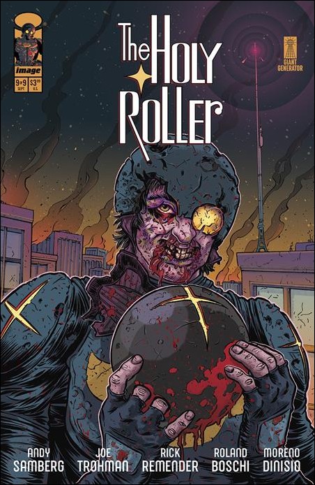Holy Roller issue 9-B Harper Jaten 1:10 Cover