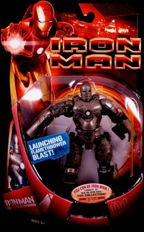 Iron Man (Movie) figure 1 Iron Man (Mark 01 - Grey)