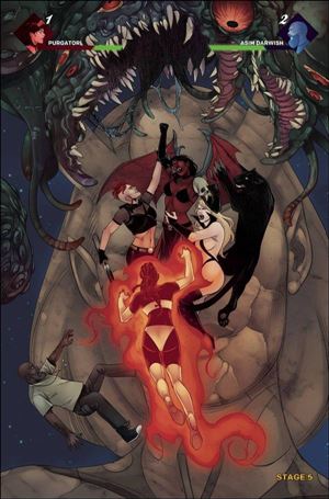Purgatori Must Die! issue 5-G Álvaro Sarraseca 1:10 Virgin Cover