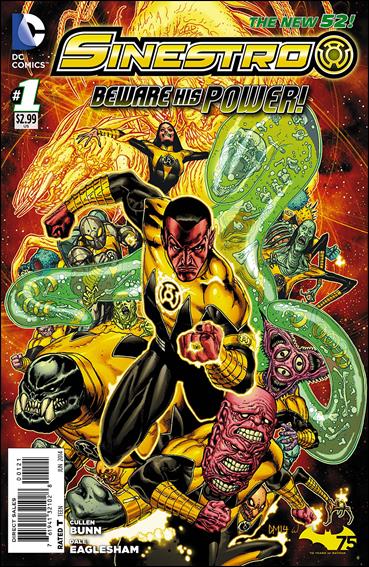 Sinestro issue 1-B Doug Mahnke 1:25 Cover