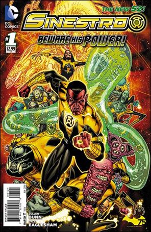 Sinestro issue 1-B Doug Mahnke 1:25 Cover