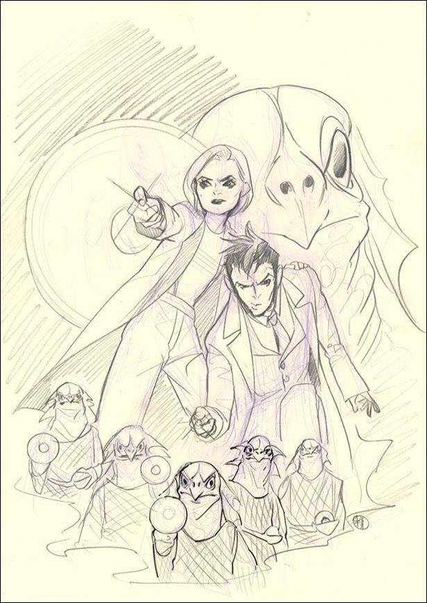 Doctor Who (2020) issue 1-G Peach Momoko Virgin Sketch Cover