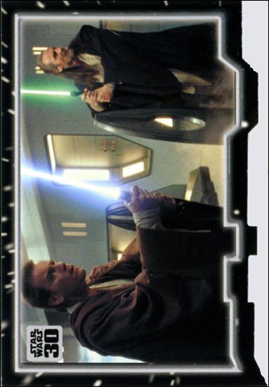 Star Wars 30th Anniversary (Tryptich Puzzle Subset) card Master 1 Master and Apprentice