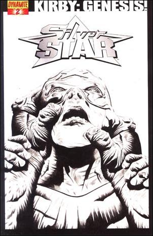 Kirby: Genesis - Silver Star issue 2-E Jae Lee Black & White Cover