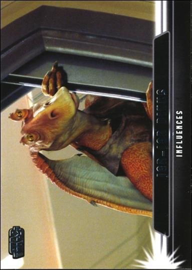 Star Wars Jedi Legacy (Influences Subset) card I-06 Jar-Jar Binks