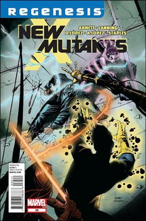 New Mutants (2009) issue 35 Leandro Fernandez Cover