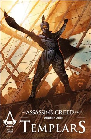 Assassin's Creed: Templars issue 8 Dennis Calero Cover