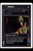 Star Wars: Premiere Unlimited (Base Set) card 11 Ponda Baba