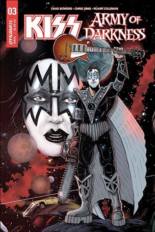 KISS / Army of Darkness issue 3-C Ken Haeser Cover