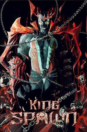 King Spawn issue 12-B Javi Fernandez Cover
