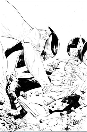 Space Ghost (2024) issue 11-J Jae Lee B&W 1:15 Virgin Cardstock Cover