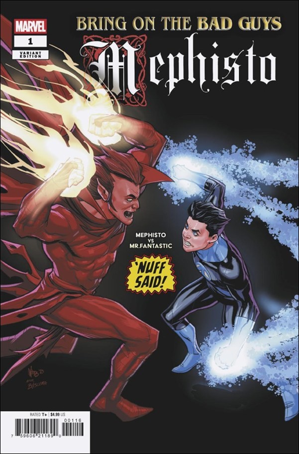 Bring on the Bad Guys: Mephisto issue 1-G Pete Woods Nuff Said 1:25 Cover