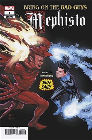 Bring on the Bad Guys: Mephisto issue 1-G Pete Woods Nuff Said 1:25 Cover