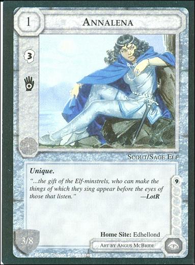 Middle-Earth: The Wizards (Base Set) card 22 Annalena