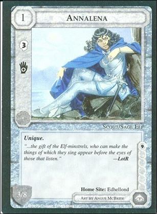 Middle-Earth: The Wizards (Base Set) card 22 Annalena