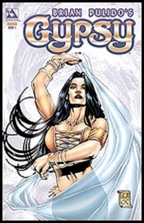 Brian Pulido's Gypsy issue 1-I 1/500 Gold Foil Cover