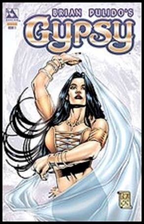 Brian Pulido's Gypsy issue 1-I 1/500 Gold Foil Cover