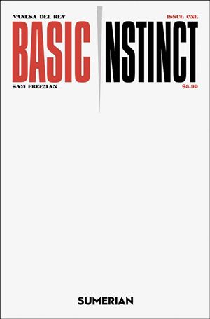 Basic Instinct issue 1-F Blank/Sketch Cover, 1/2000