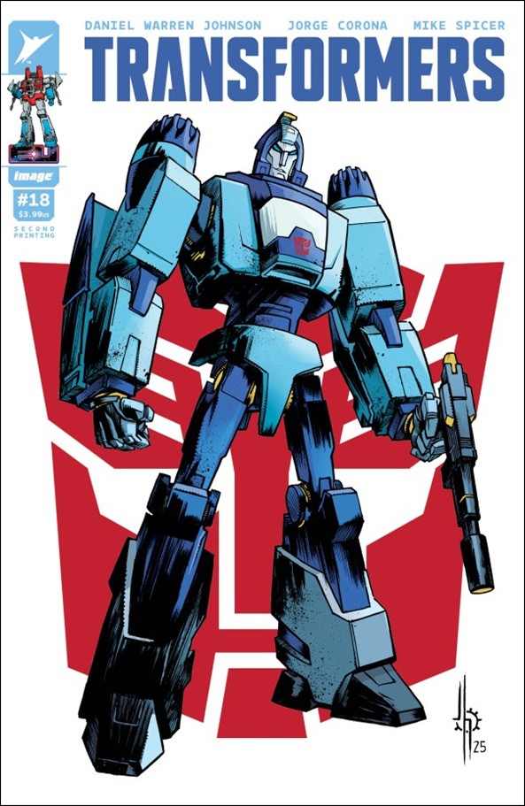 Transformers (2023) issue 18-J Jason Howard "Blurr" Cover (Second Printing)