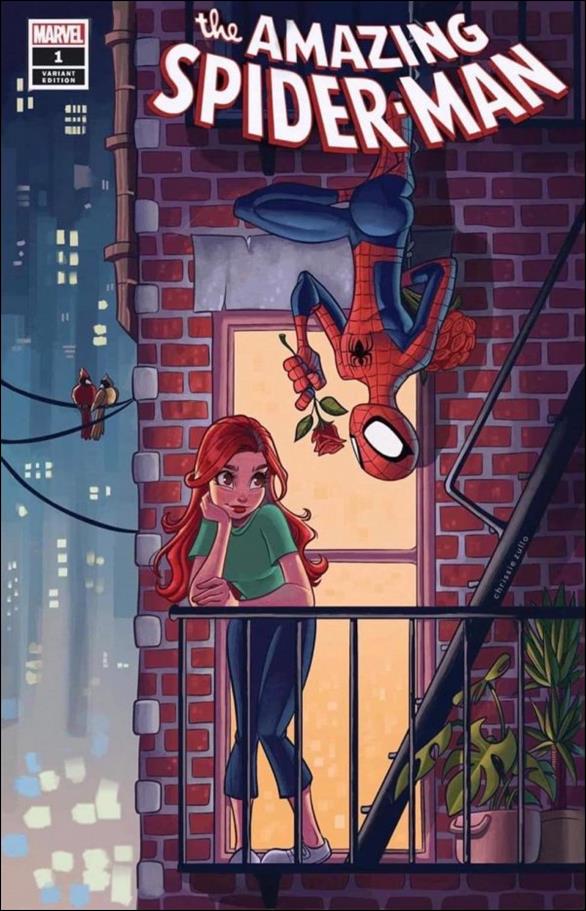 Amazing Spider-Man (2022) issue 1-X Chrissie Zullo Uminga Comic Mint Cover