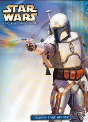 Star Wars: Attack of the Clones UK card 3-C Binder - Jango Fett