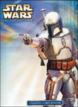 Star Wars: Attack of the Clones UK card 3-C Binder - Jango Fett