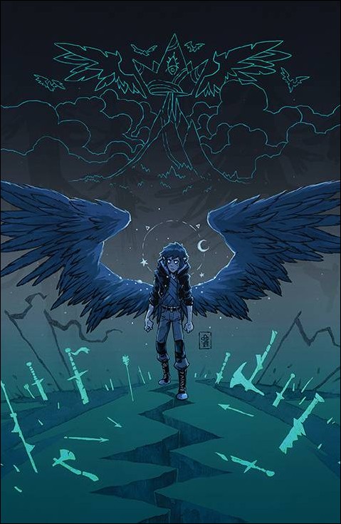 Wynd: The Throne in the Sky issue 1-C Michael Dialynas Foil Cover