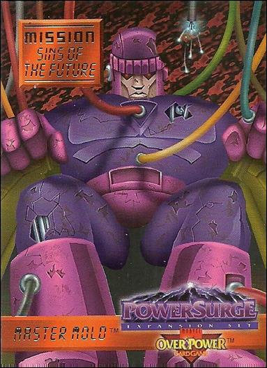 Marvel Overpower Powersurge (Mission Subset) card SiF 3 of 7 Master Mold