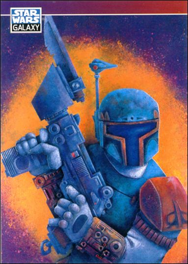 Star Wars Galaxy: Series 2 (Promo) card P6 Boba Fett