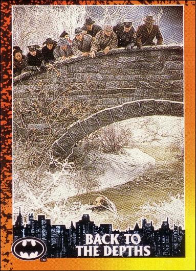 Batman Returns (Base Set) card 63 Back to the Depths
