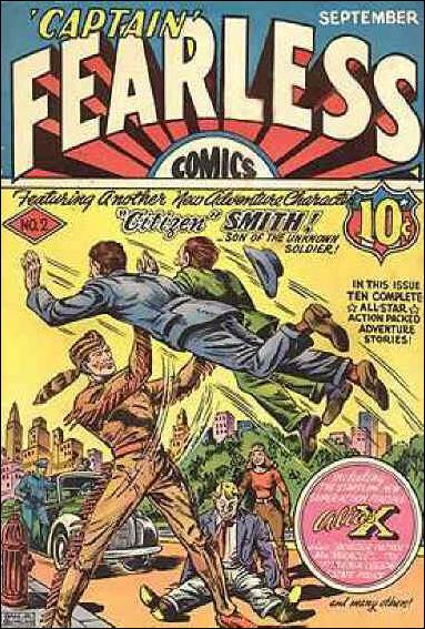 Captain Fearless Comics issue 2