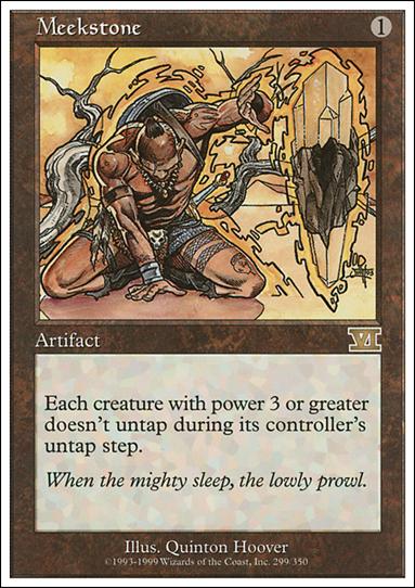 Magic the Gathering: 6th Edition (Base Set) card 299 Meekstone