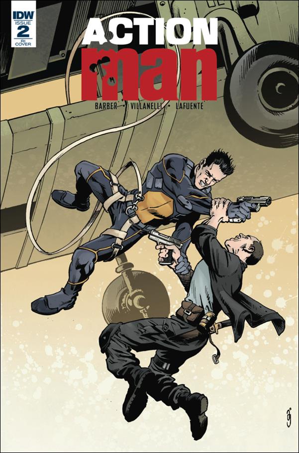 Action Man issue 2-D Andrew Currie 1:10 Cover