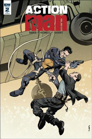 Action Man issue 2-D Andrew Currie 1:10 Cover