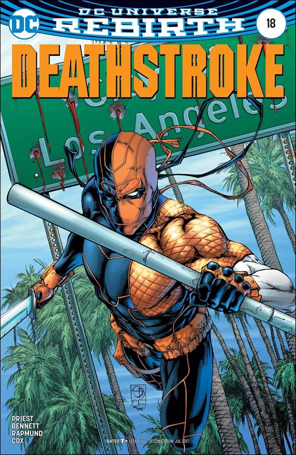 Deathstroke (2016) issue 18-B Shane Davis Cover