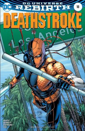 Deathstroke (2016) issue 18-B Shane Davis Cover