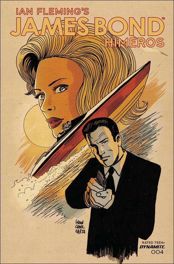 James Bond: Himeros issue 4 Francesco Francavilla Cover