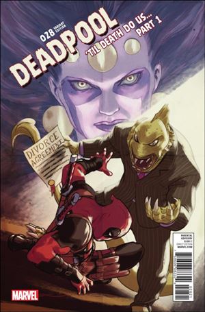 Deadpool (2016) issue 28-B David Lopez Cover