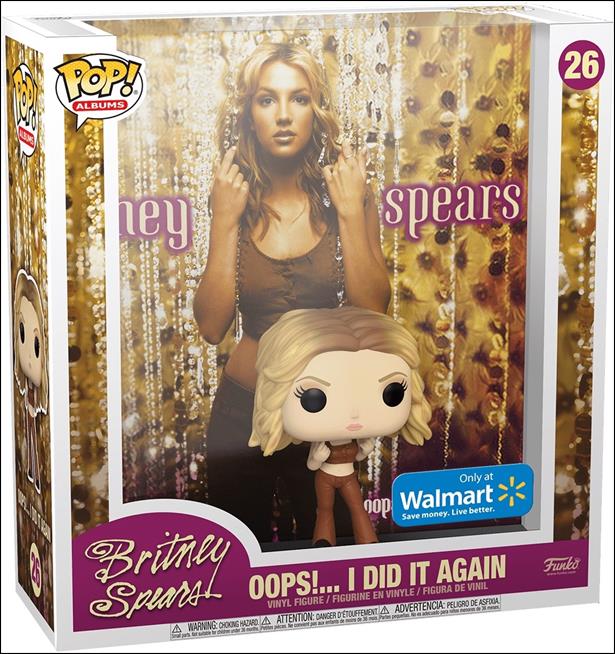 Pop! Albums figure 26 Oops!... I Did It Again Walmart Exclusive