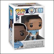 Pop! Football (Soccer) figure 13 Gabriel Jesus