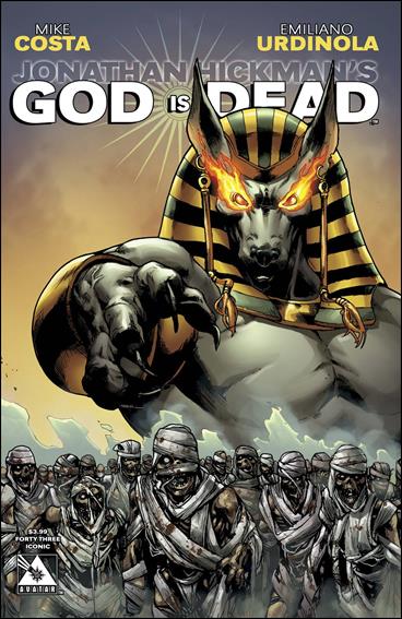 God is Dead issue 43-D Juan Frigeri Iconic Cover