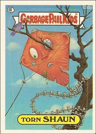 Garbage Pail Kids: Series 13 (Base Set) card 526b Torn Shaun