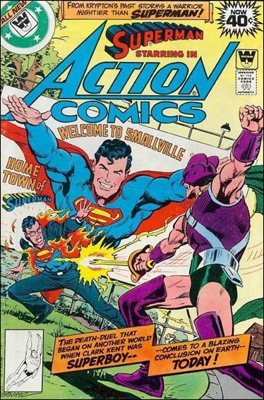 Action Comics (1938) issue 495-C Whitman Cover