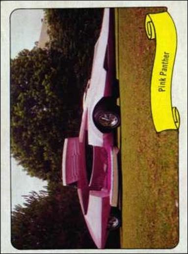 Kustom Cars 1  (Base Set) card 29-B Pink Panther (Text Back)