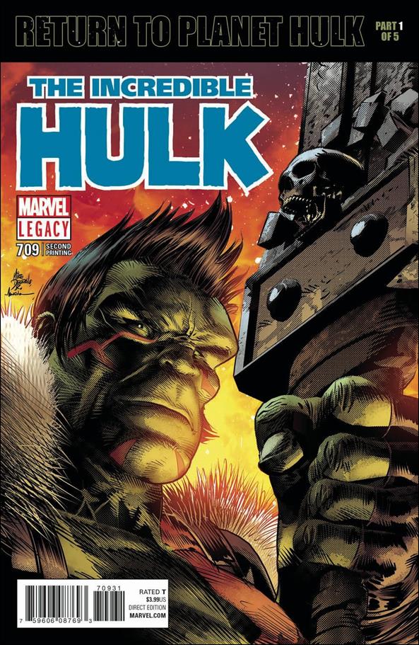 Incredible Hulk (1968) issue 709-F Mike Deodato Jr. Homage Cover (2nd Printing)