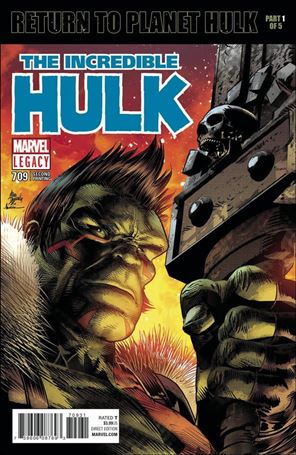 Incredible Hulk (1968) issue 709-F Mike Deodato Jr. Homage Cover (2nd Printing)