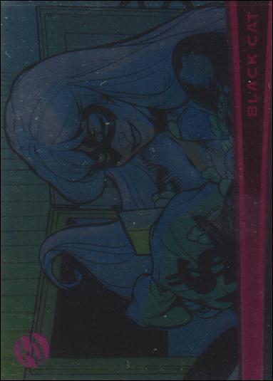 Marvel Dangerous Divas (Parallel Foil Base Set) card 39 Black Cat