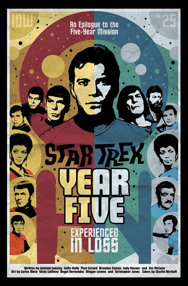 Star Trek: Year Five issue 25-B J.J. Lendl 1:10 Cover